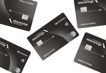 Cartão de crédito Santander AAdvantage Mastercard Black